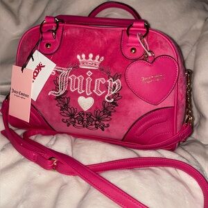 Hot pink Juicy heritage bowler